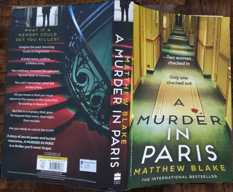 [Book Review] A Murder In Paris - Matthew Blake